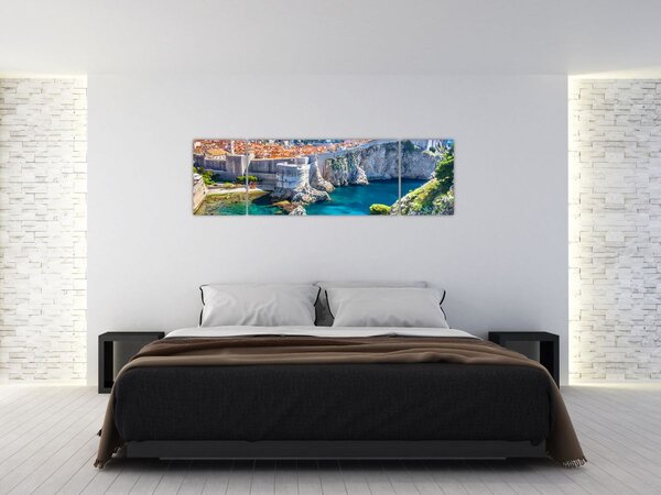 Obraz - Dubrownik (170x50 cm)