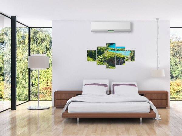 Obraz - Wodospady (125x70 cm)