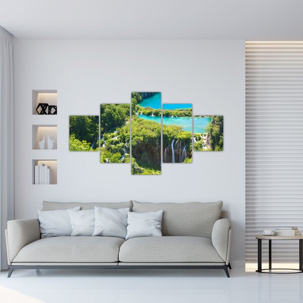 Obraz - Wodospady (125x70 cm)