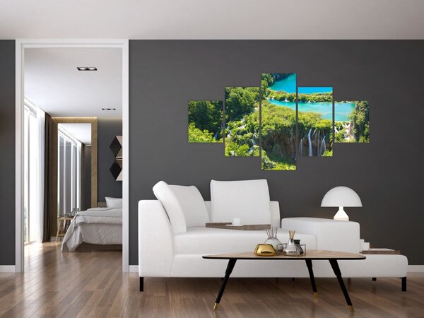 Obraz - Wodospady (125x70 cm)