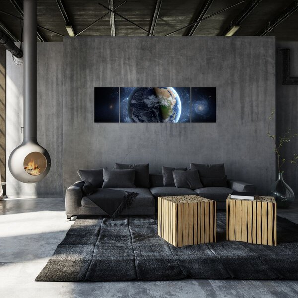 Obraz - Widok z kosmosu (170x50 cm)