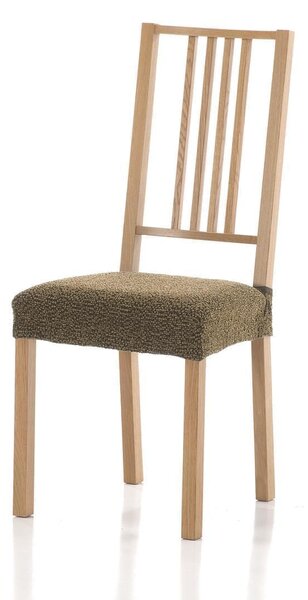 Forbyt, Pokrowiec na siedzisko krzesła, Petra komplet 2 szt., brązowy