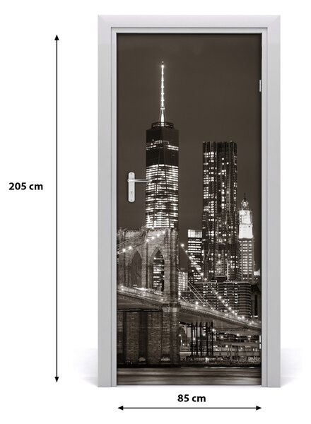 Fototapeta samoprzylepna DRZWI Manhattan Nowy Jork