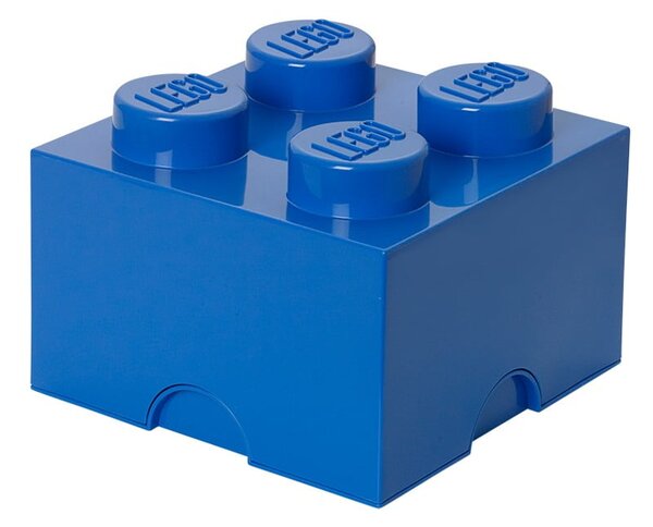 Niebieski pojemnik kwadratowy LEGO®
