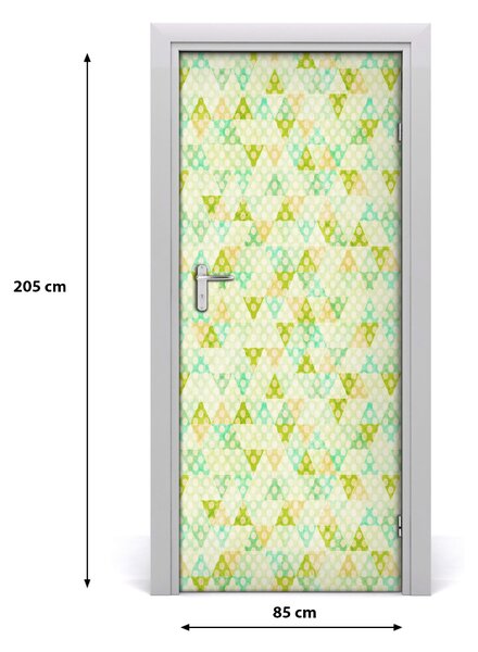 Naklejka fototapeta na drzwi Geometryczne tło