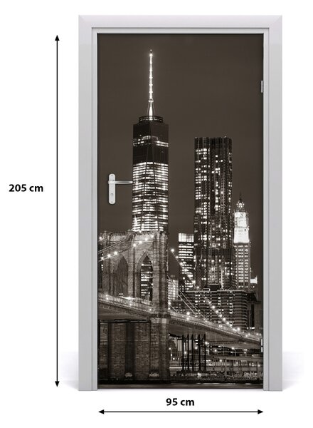 Fototapeta samoprzylepna DRZWI Manhattan Nowy Jork
