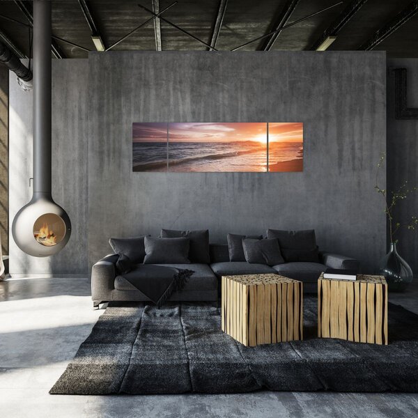 Obraz - Zachód słońca w Tajlandii (170x50 cm)