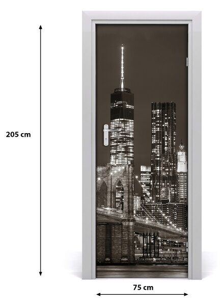 Fototapeta samoprzylepna DRZWI Manhattan Nowy Jork
