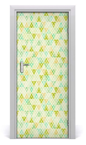 Naklejka fototapeta na drzwi Geometryczne tło