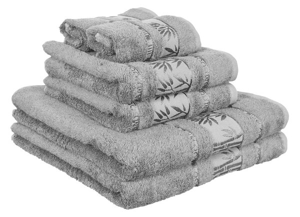 Forbyt, Ręczik lub ręcznik kąpielowy, New Bambus line, jasno szary 70 x 140 cm