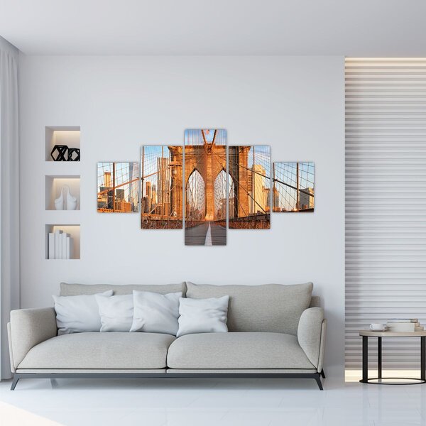 Obraz - Most Brookliński (125x70 cm)