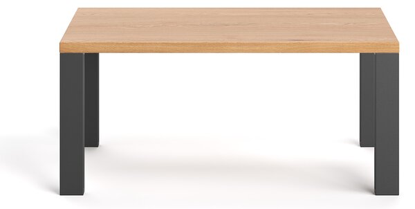 Ława Fold z litego drewna Dąb 80 x 60 cm