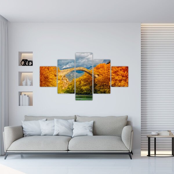 Obraz - Most Konitsa (125x70 cm)