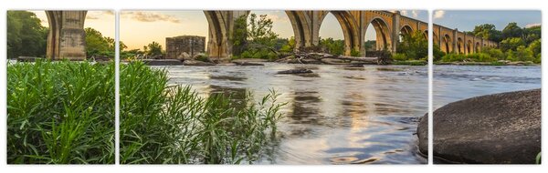 Obraz - Most kolejowy w Richmond (170x50 cm)