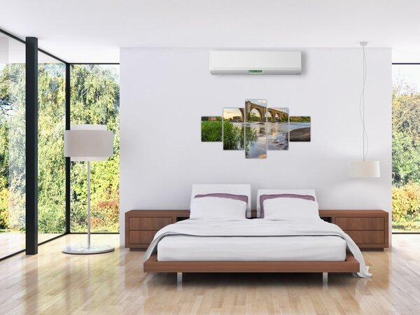 Obraz - Most kolejowy w Richmond (125x70 cm)
