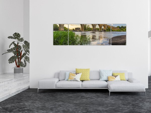 Obraz - Most kolejowy w Richmond (170x50 cm)