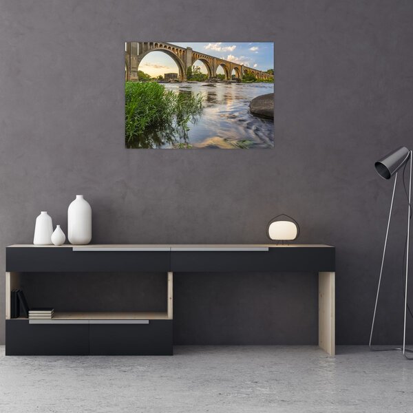 Obraz - Most kolejowy w Richmond (70x50 cm)