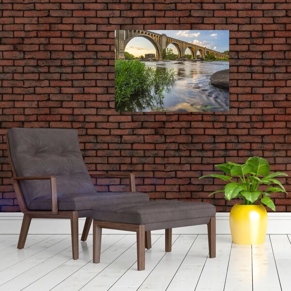 Obraz - Most kolejowy w Richmond (70x50 cm)