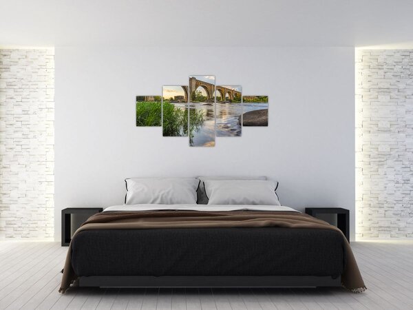 Obraz - Most kolejowy w Richmond (125x70 cm)