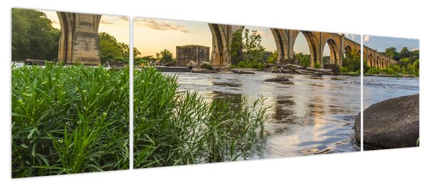 Obraz - Most kolejowy w Richmond (170x50 cm)