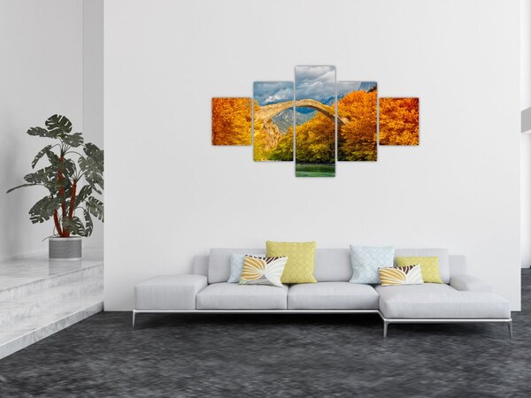 Obraz - Most Konitsa (125x70 cm)