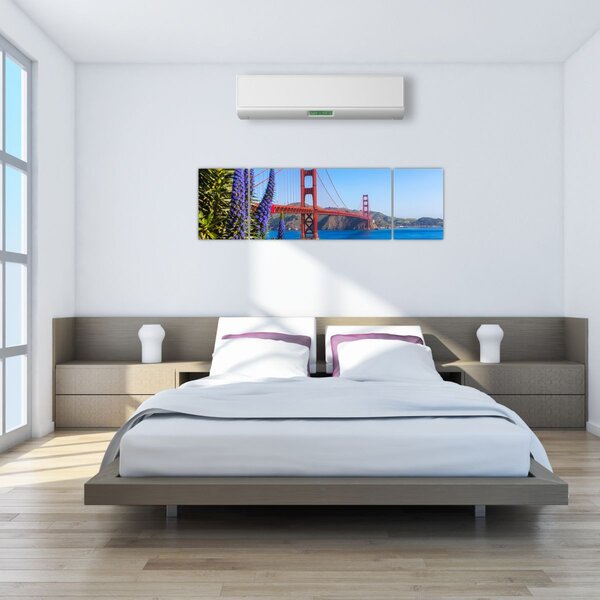 Obraz - Most Golden Gate, San Francisco (170x50 cm)