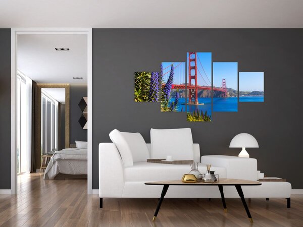 Obraz - Most Golden Gate, San Francisco (125x70 cm)