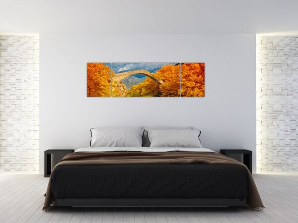 Obraz - Most Konitsa (170x50 cm)