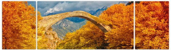 Obraz - Most Konitsa (170x50 cm)