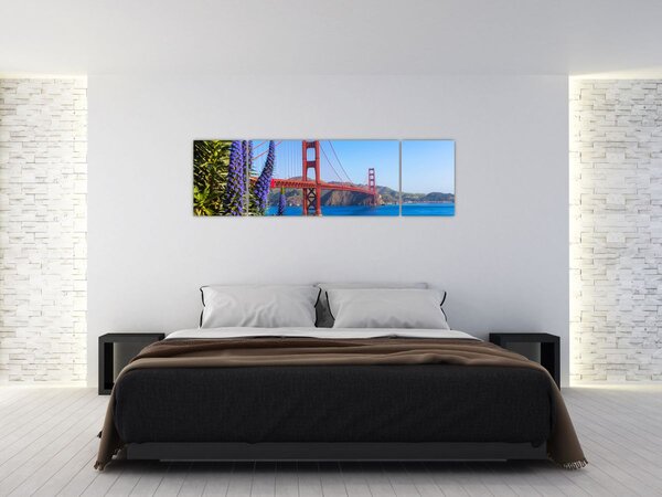 Obraz - Most Golden Gate, San Francisco (170x50 cm)