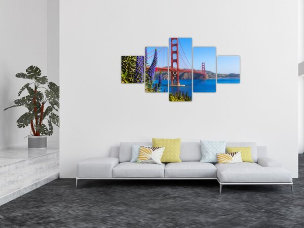 Obraz - Most Golden Gate, San Francisco (125x70 cm)