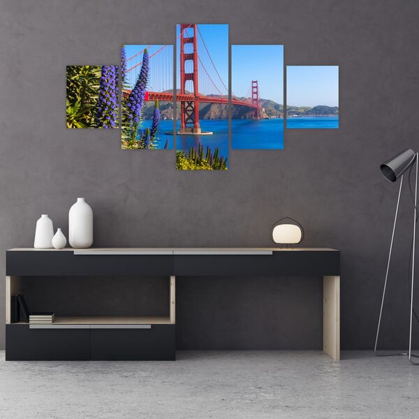 Obraz - Most Golden Gate, San Francisco (125x70 cm)