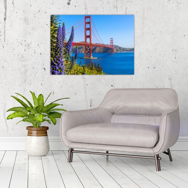 Obraz - Most Golden Gate, San Francisco (70x50 cm)