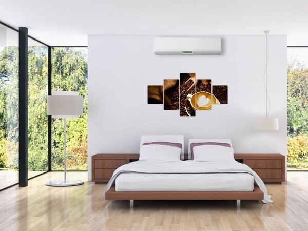 Obraz - Filiżanka kawy (125x70 cm)