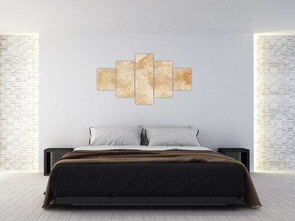 Obraz - Stary papier pergaminowy (125x70 cm)