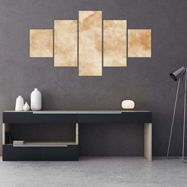 Obraz - Stary papier pergaminowy (125x70 cm)