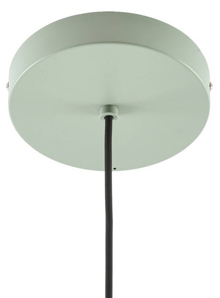 Lampa wisząca zewnętrzna LED Lucande Richi, zielona, Ø 35 cm, ściemniana Richi Lucande, możliwość ściemniania, zielony, metal, nowoczesny