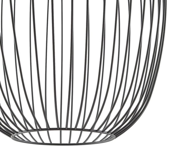 Lampa wisząca zewnętrzna LED Lucande Richi, czarna, Ø35 cm, ściemniana Richi Lucande, możliwość ściemniania, czarny, metal, nowoczesny