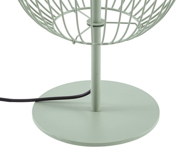 Lampa stojąca zewnętrzna LED Lucande Richi, zielona, wysokość 90 cm, IP44 Richi, zielony, metal, nowoczesny