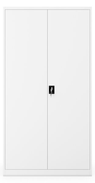 Szafa biurowa metalowa szeroka i wysoka biała, 1150x2200x400 mm: JAN II H2200