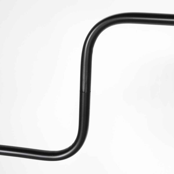 Steinhauer Lampa stojąca Bloeba, czarny, salon / jadalnia, metal