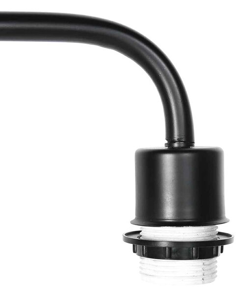 Steinhauer Lampa stojąca Bloeba, czarny, salon / jadalnia, metal