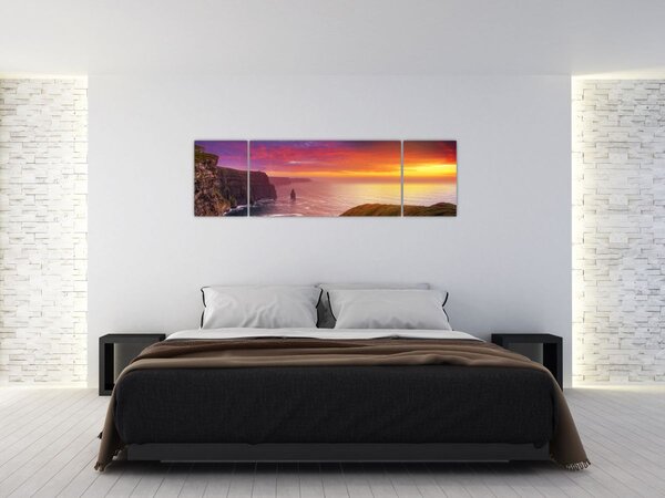 Obraz - Klify Moheru (170x50 cm)