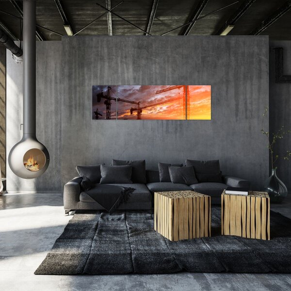 Obraz - Plac budowy (170x50 cm)