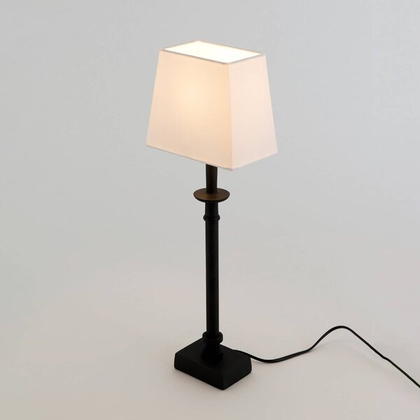 Holländer Lampa stołowa PALMARIA, czarny, salon / jadalnia, aluminium