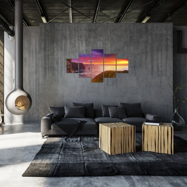 Obraz - Klify Moheru (125x70 cm)