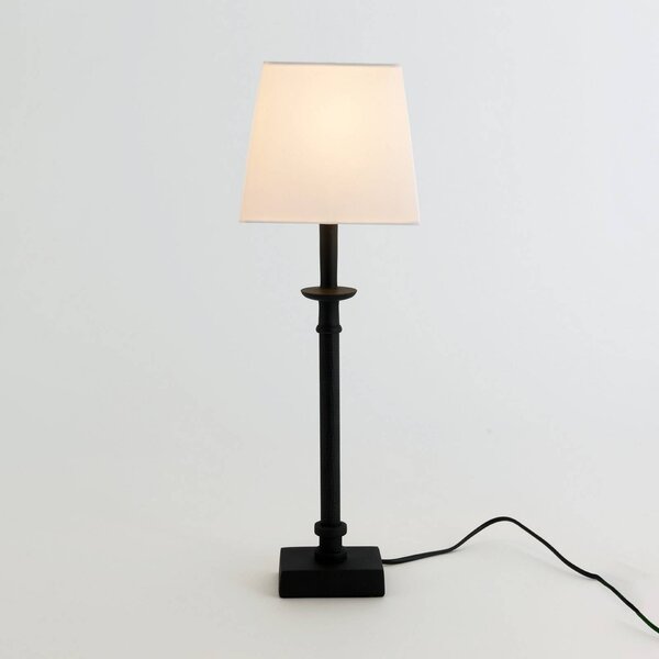 Holländer Lampa stołowa PALMARIA, czarny, salon / jadalnia, aluminium