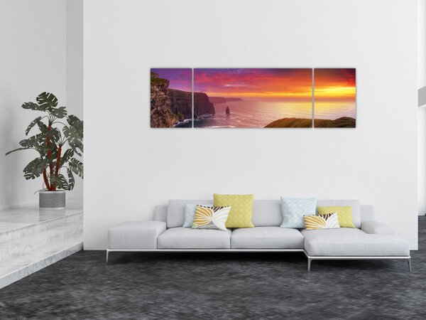 Obraz - Klify Moheru (170x50 cm)