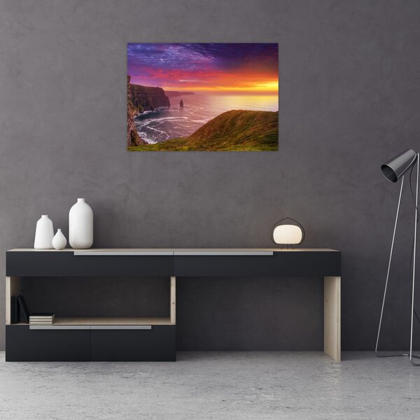 Obraz - Klify Moheru (70x50 cm)