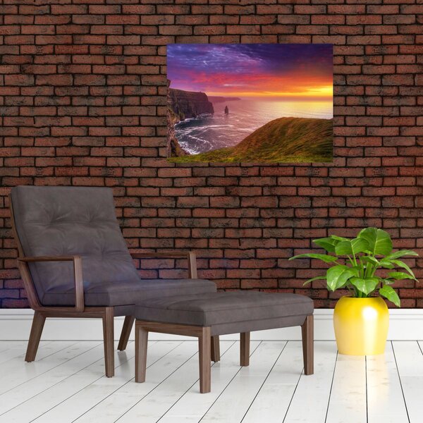 Obraz - Klify Moheru (70x50 cm)